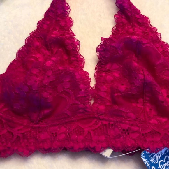 Free People Red Berry Women’s Bras - Picture 4 of 8